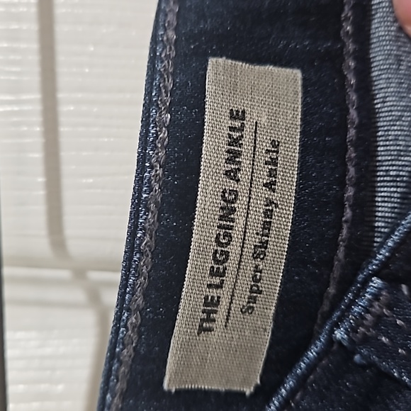 AG Adriano Goldschmied Legging Ankle Jeans in dark wash women 28 R - Picture 2 of 10